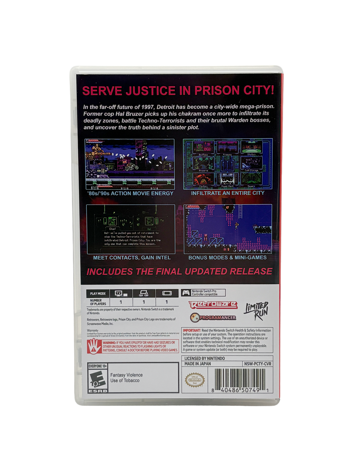 Prison City Standard Edition - Nintendo Switch