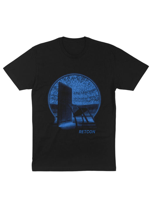 Red Vox - Retcon Album Cover Black Tee