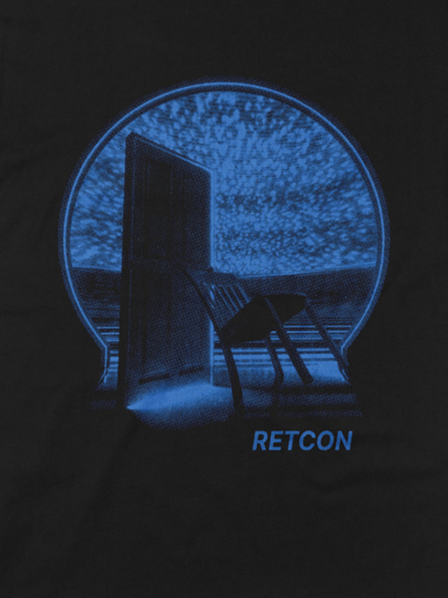 Red Vox - Retcon Album Cover Black Tee