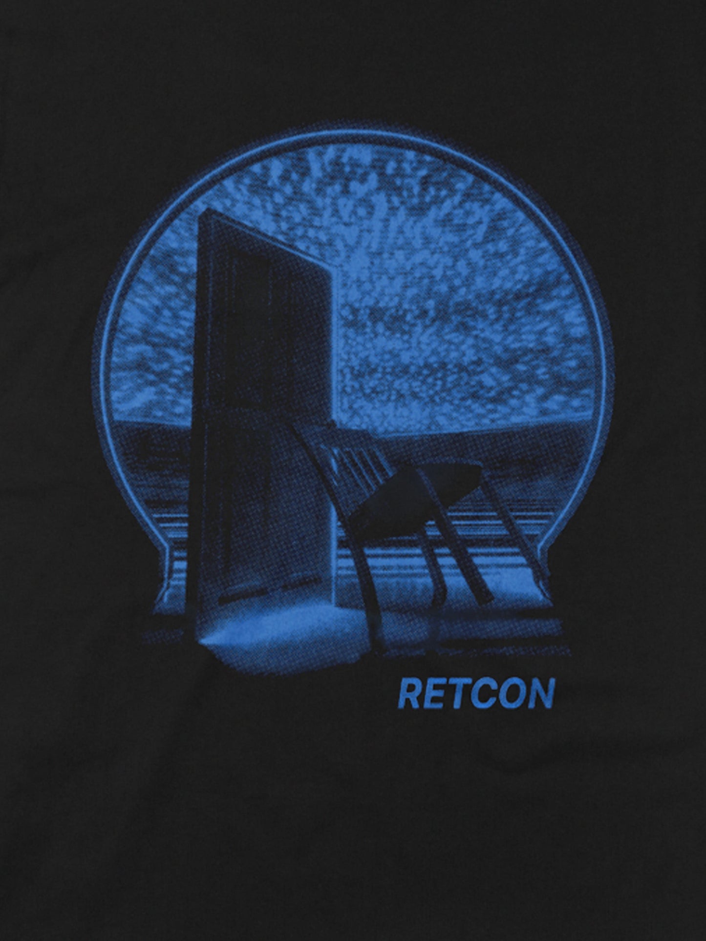 Red Vox - Retcon Album Cover Black Tee