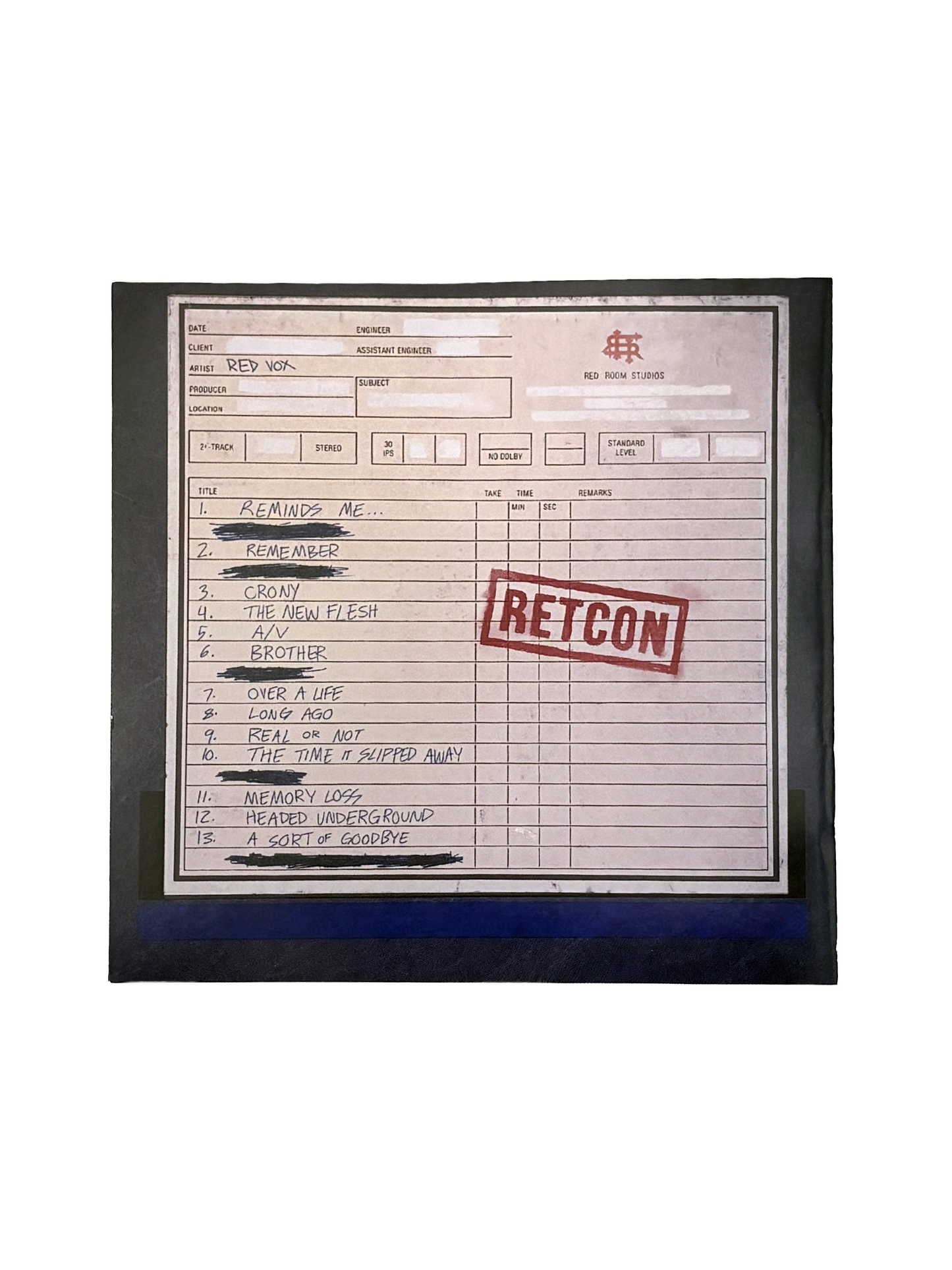 Red Vox - Retcon CD