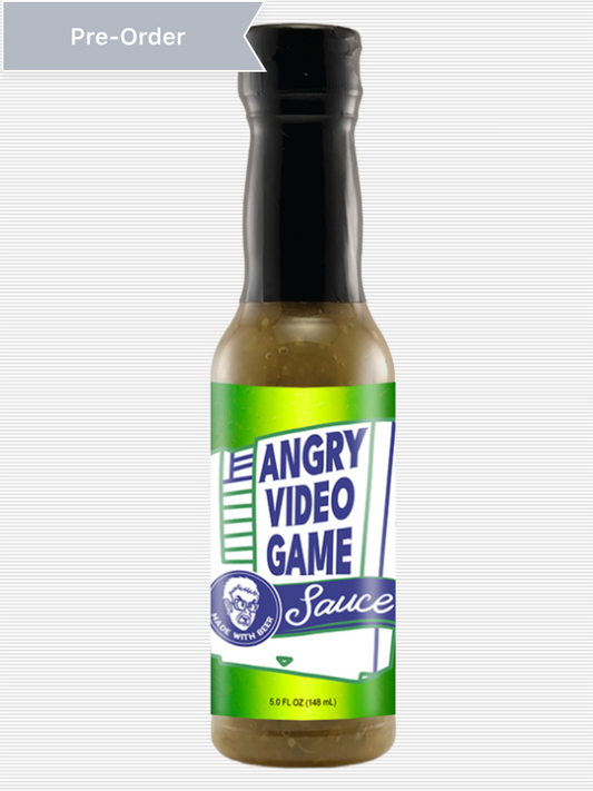Cinemassacre: “Angry Video Game Sauce” (Farmhouse Ale Serrano) (Pre-Order)