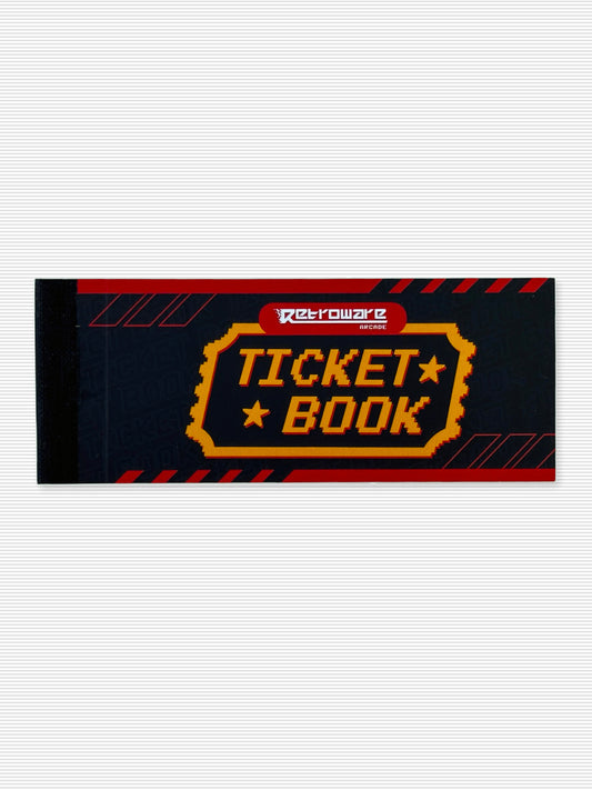 Retroware Arcade Ticket Book (5 Discount Passes)