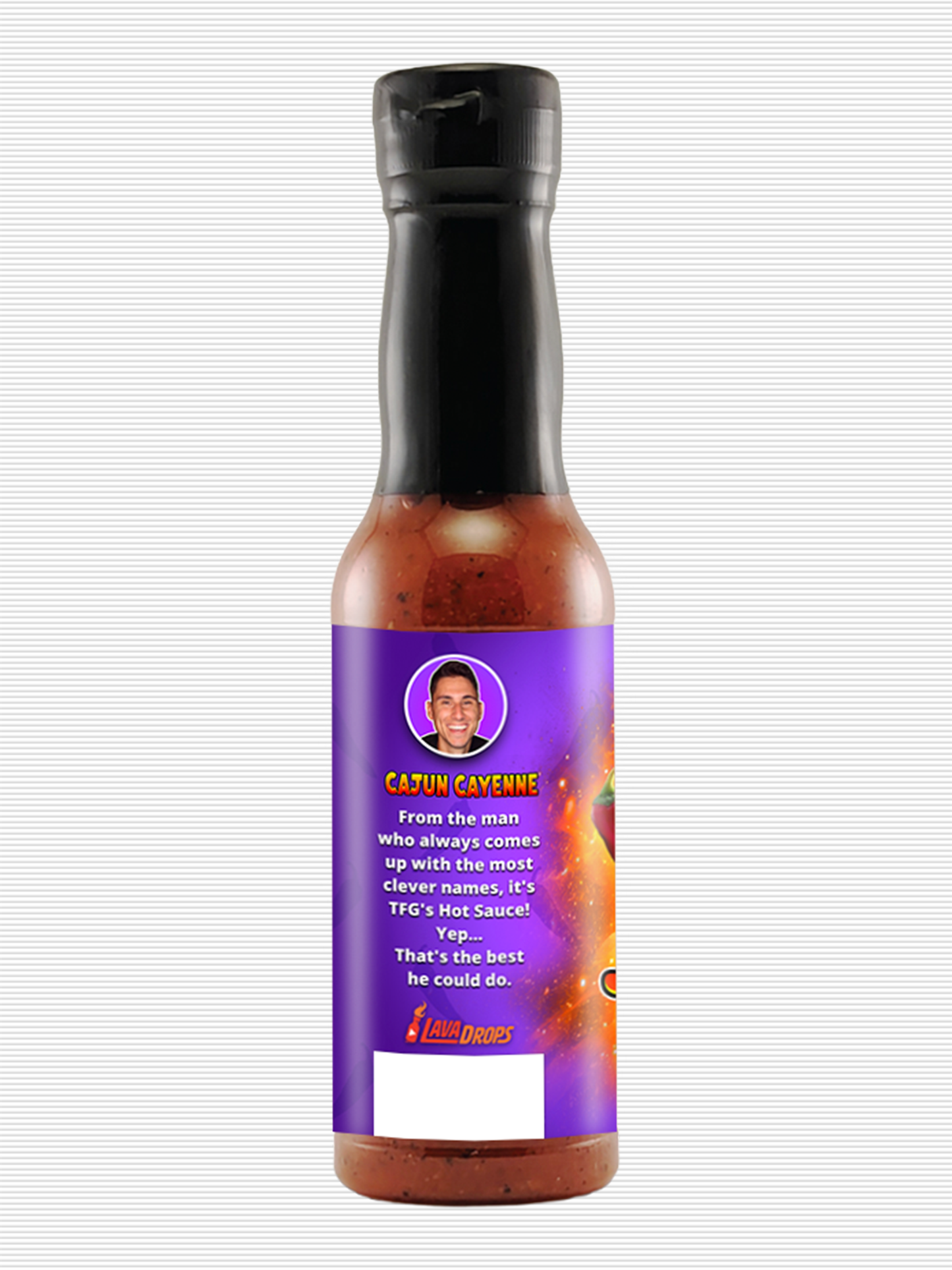 TFG Vlogs: "TFG's Hotsauce" (Cajun Cayenne) (Pre-Order)