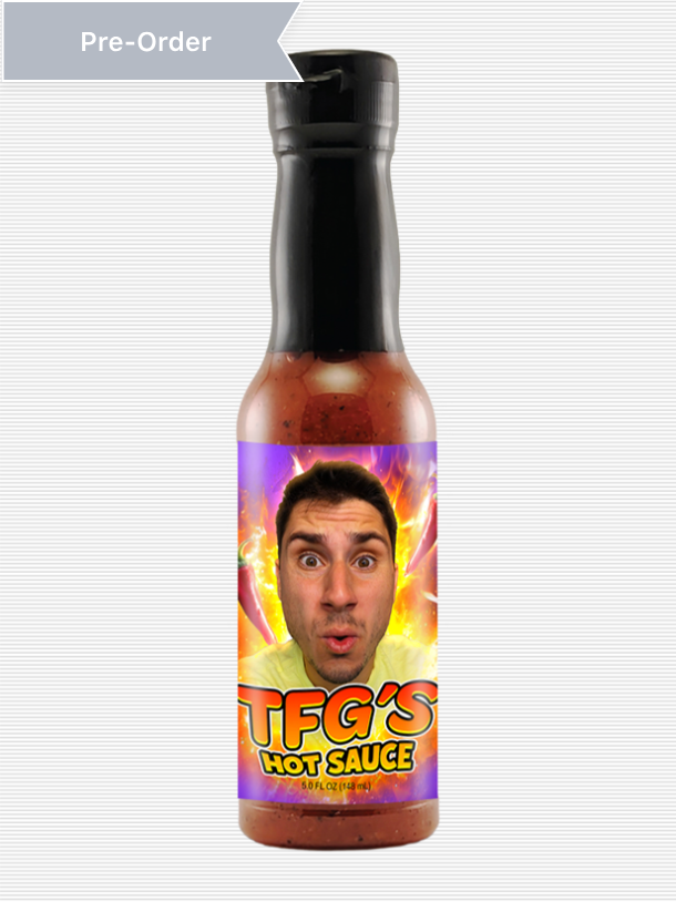 TFG Vlogs: "TFG's Hotsauce" (Cajun Cayenne) (Pre-Order)