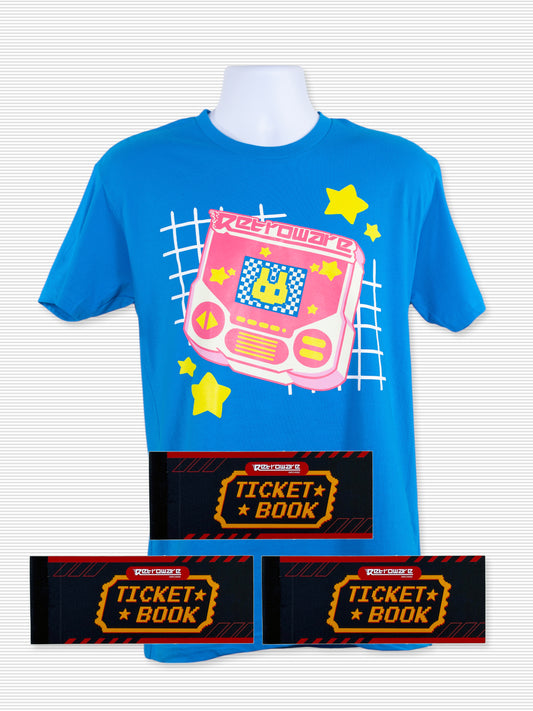 Retroware Arcade Mega Bundle (15 Discount Passes and T-Shirt)