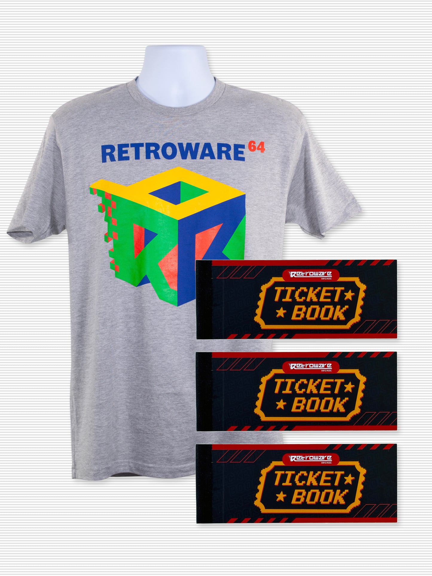 Retroware Arcade Mega Bundle (15 Discount Passes and T-Shirt)