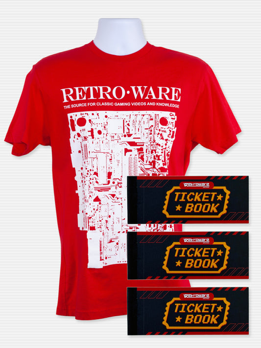 Retroware Arcade Arcade Board Mega Bundle (15 Discount Passes and T-Shirt)