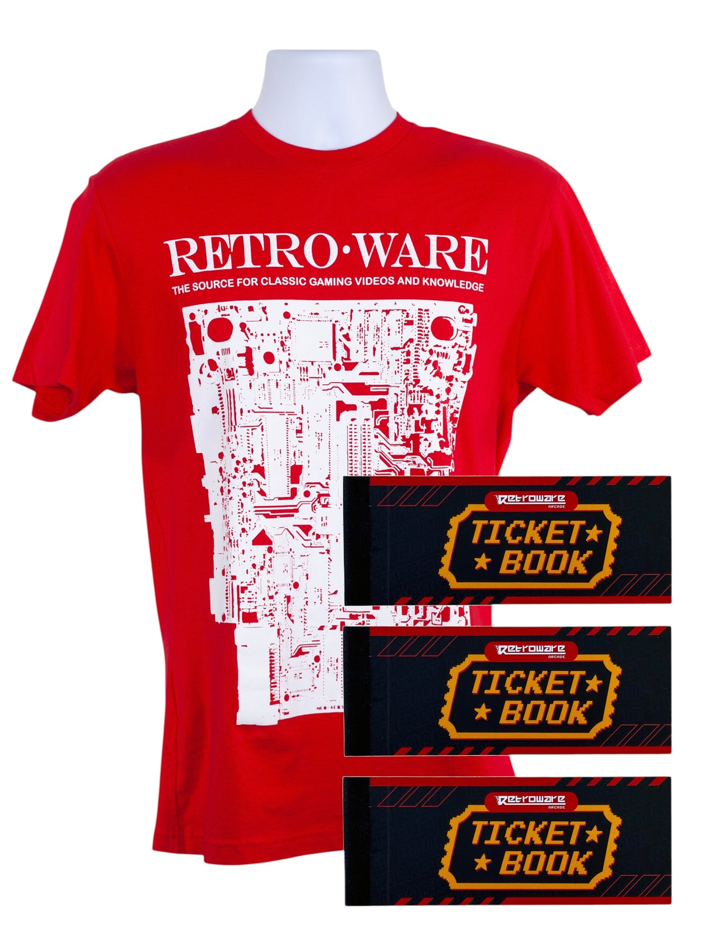 Retroware Arcade Arcade Board Mega Bundle (15 Discount Passes and T-Shirt)