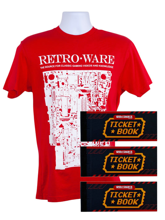Retroware Arcade Arcade Board Mega Bundle (15 Discount Passes and T-Shirt)