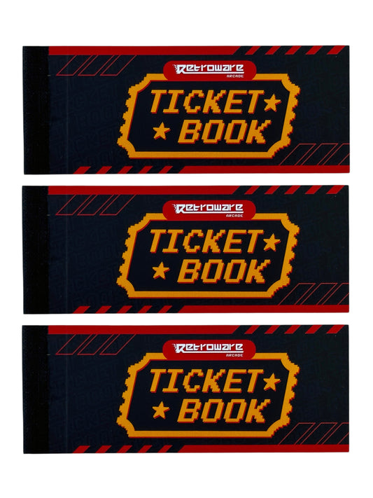 Retroware Arcade 3 Ticket Books (15 Discount Passes)