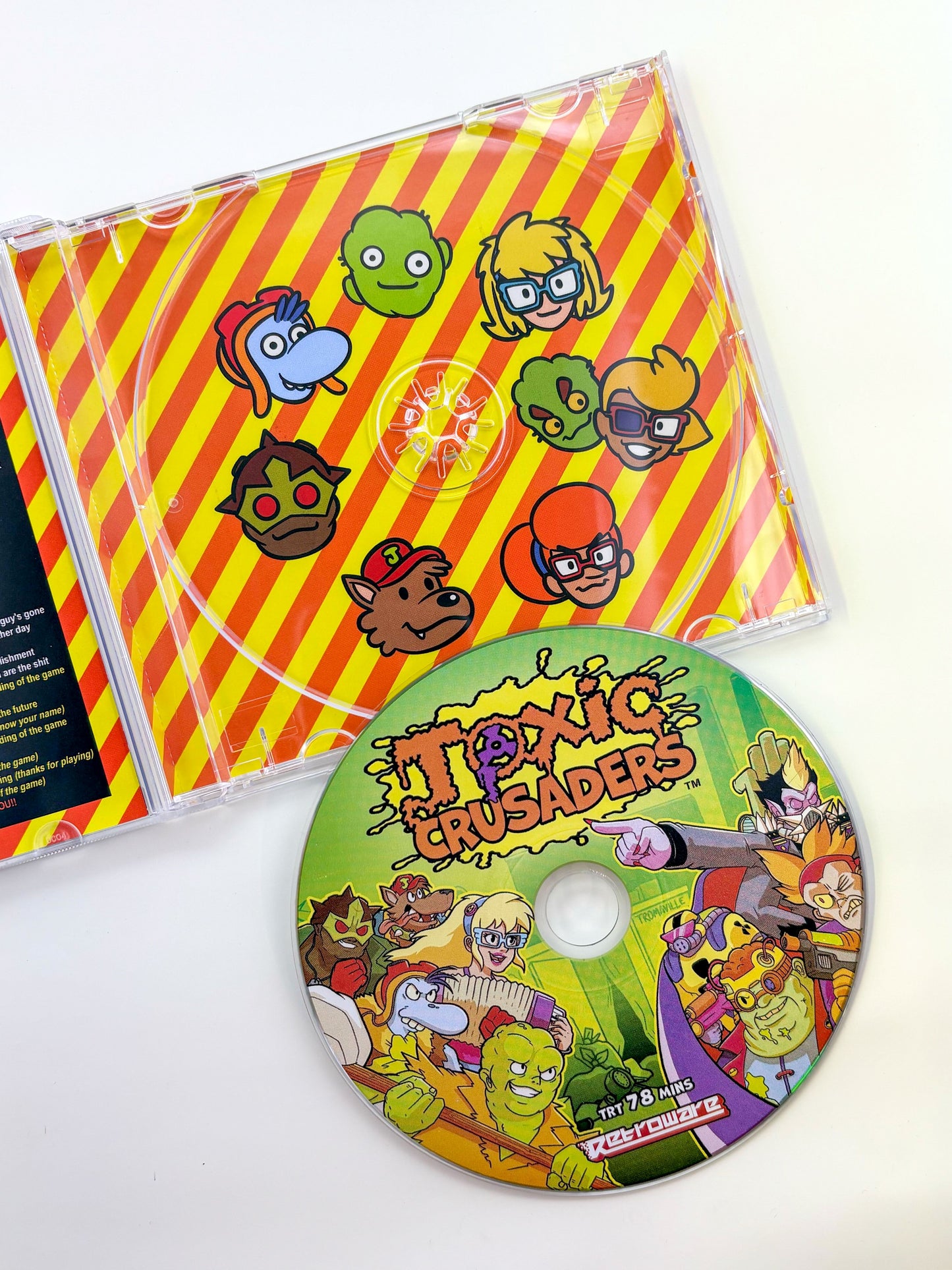 Toxic Crusaders CD - Original Soundtrack