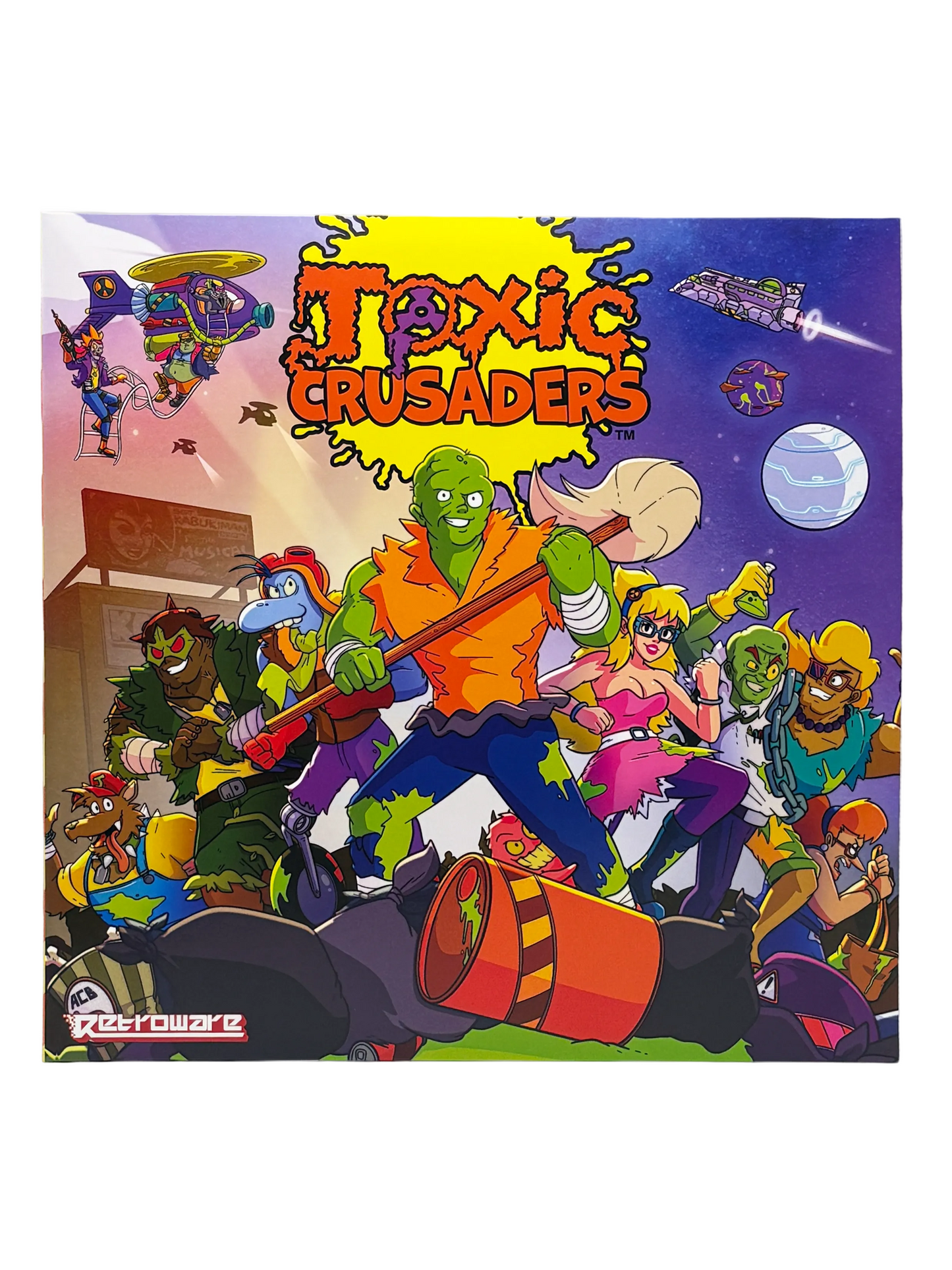Toxic Crusaders Vinyl - Original Soundtrack