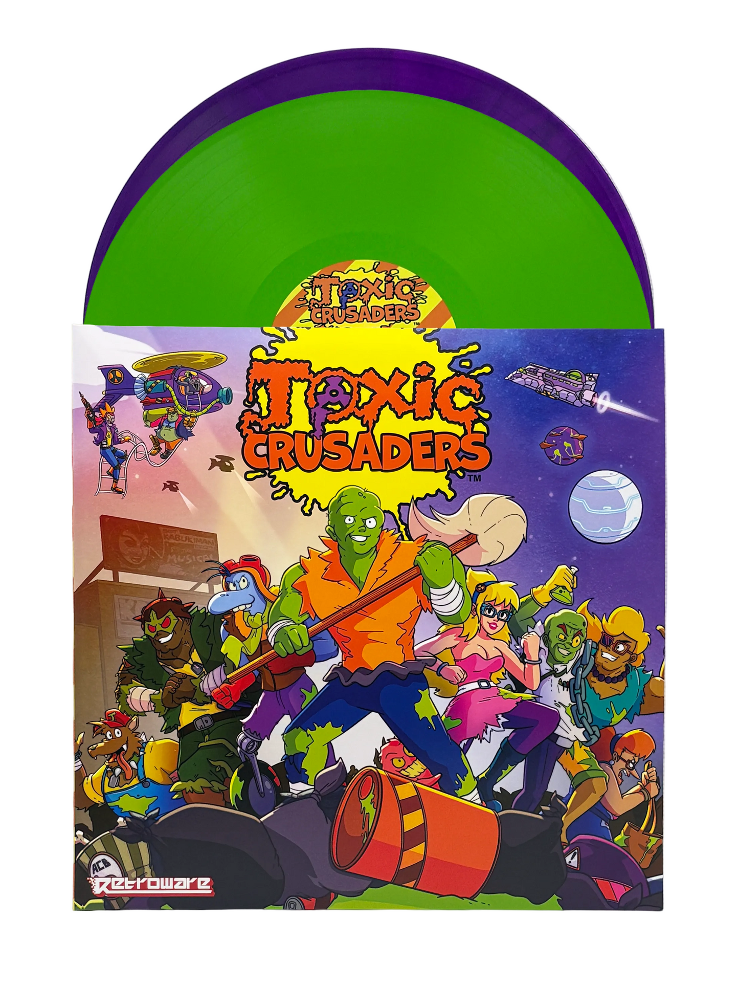 Toxic Crusaders Vinyl - Original Soundtrack