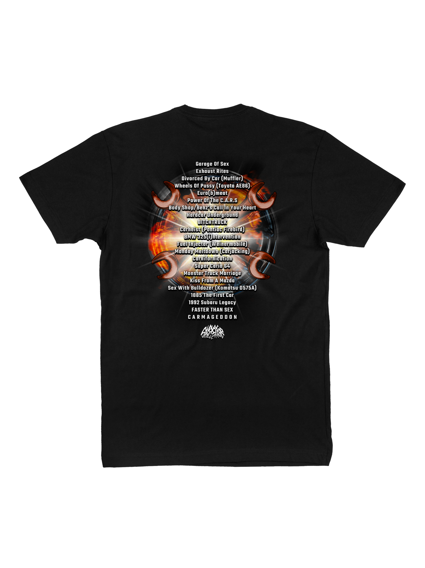 Vargskelethor Black Album T-Shirt (Pre-Order)