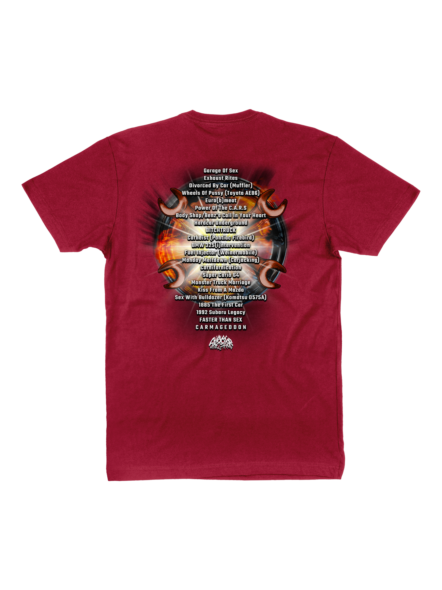 Vargskelethor Red Album Shirt (Pre-order)