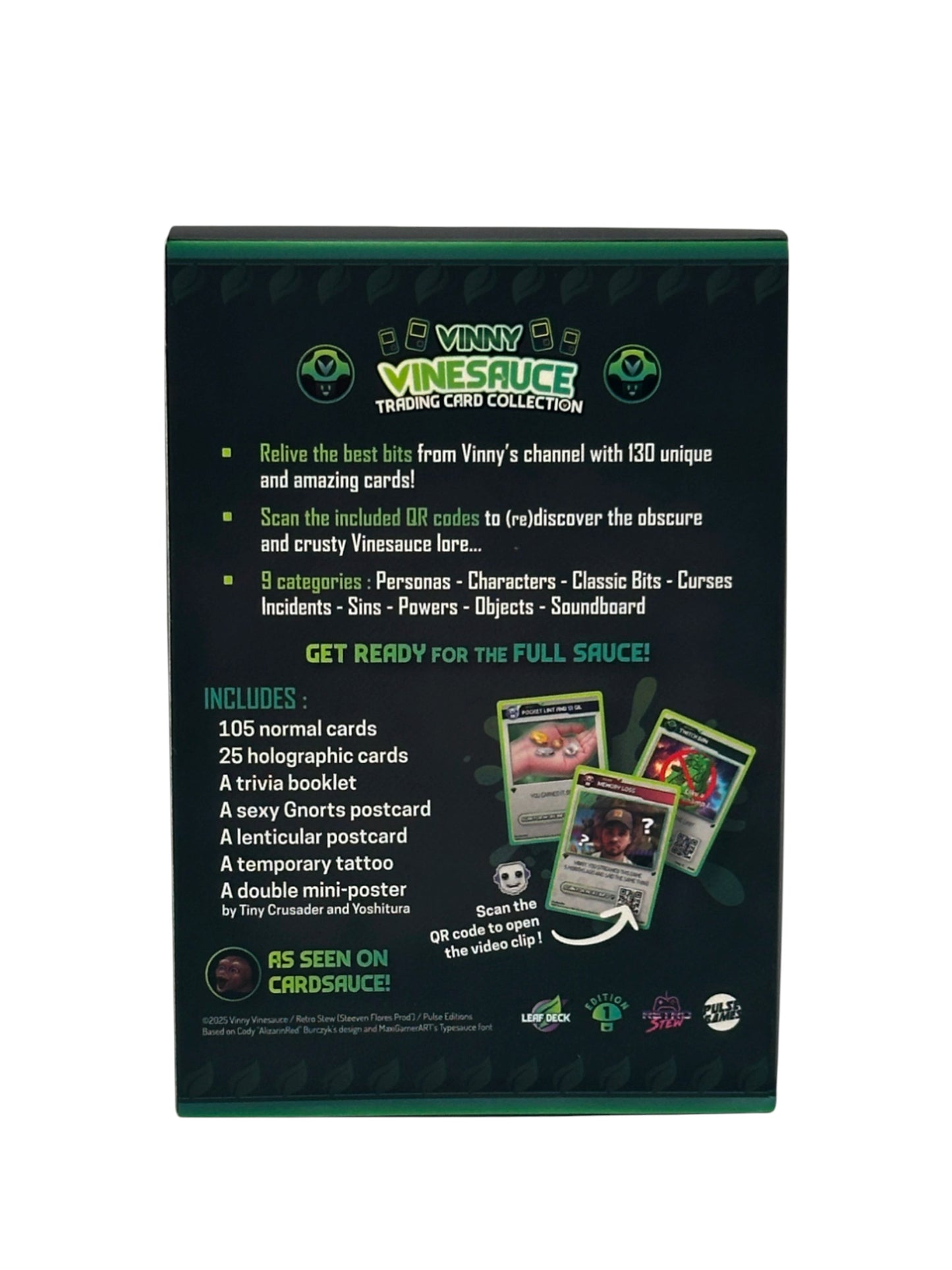 Vinesauce The Trading Card Collection