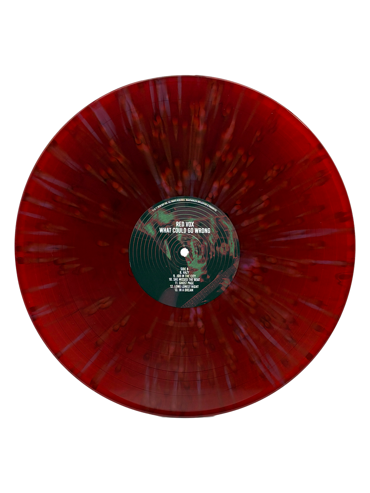 Red Vox - What Could Go Wrong Vinyl
