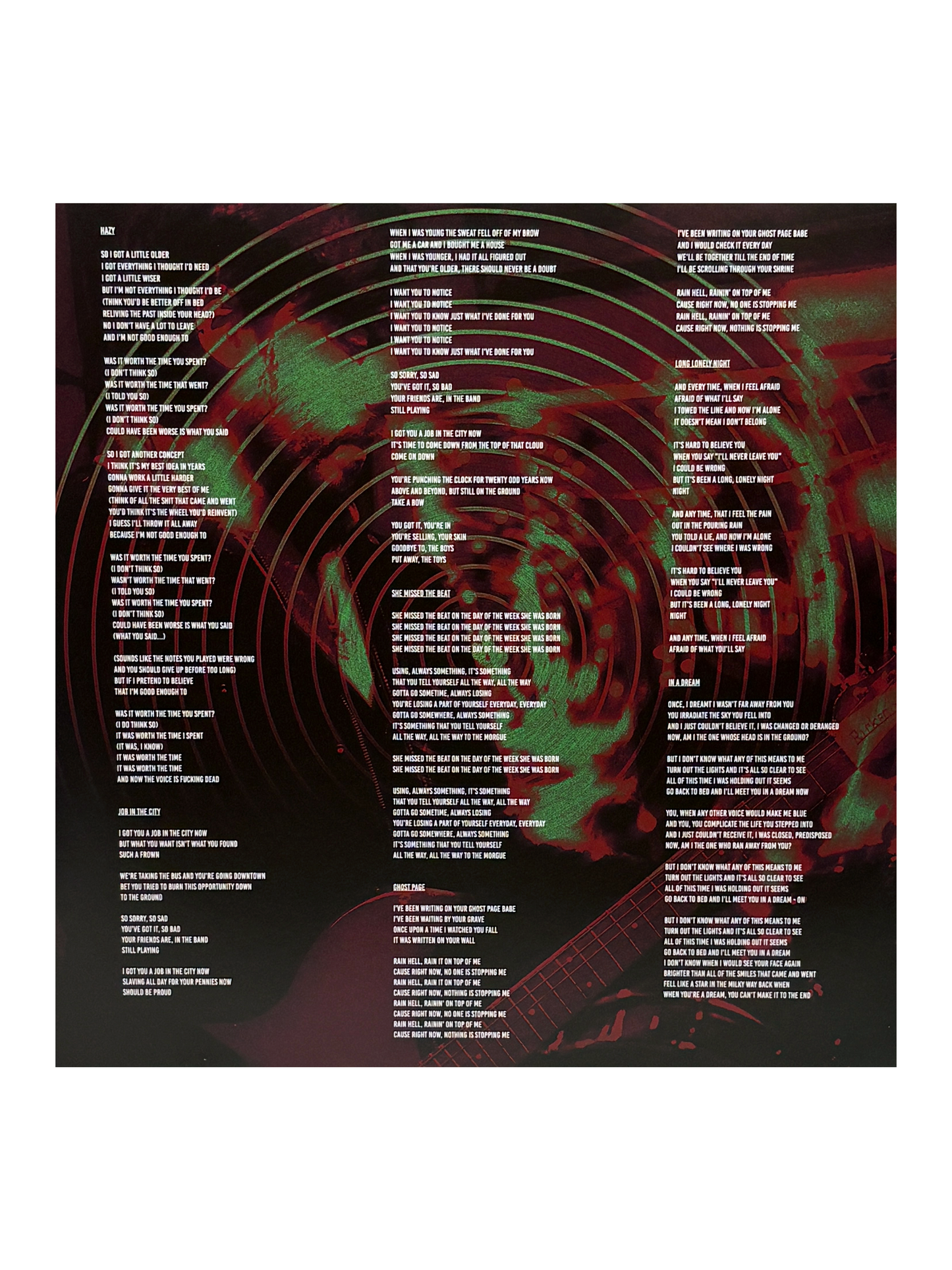 Red Vox - What Could Go Wrong Vinyl