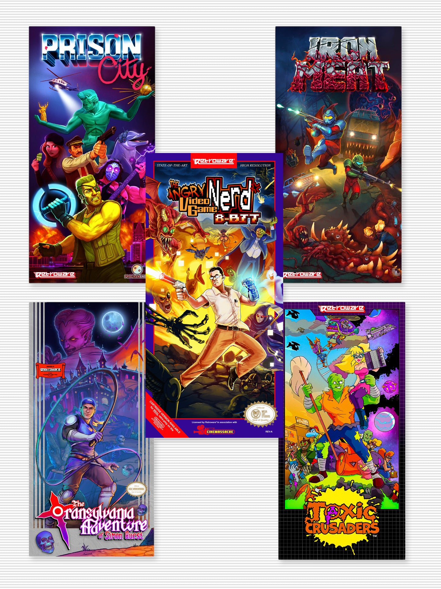 *FREE Double-Sided Game Posters (Bundle of 5)