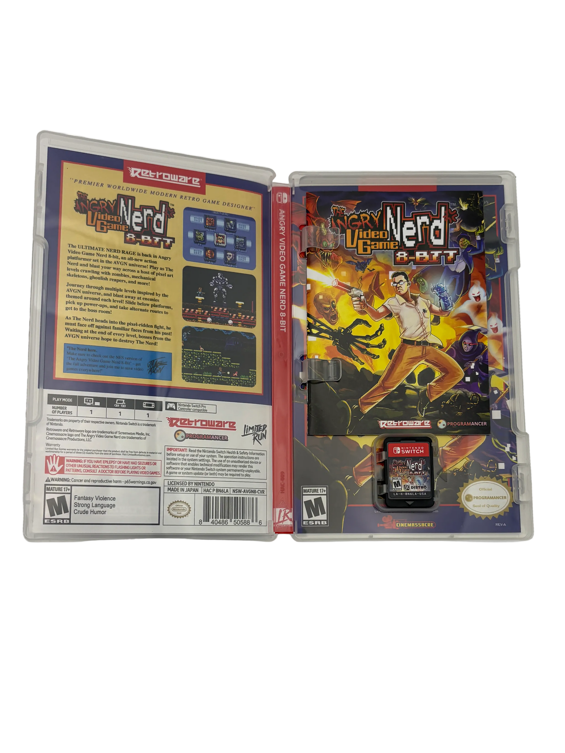 Angry Video Game Nerd 8-bit Standard Edition - Nintendo Switch Angry Video Game Nerd 8-bit Standard Edition - Nintendo Switch
