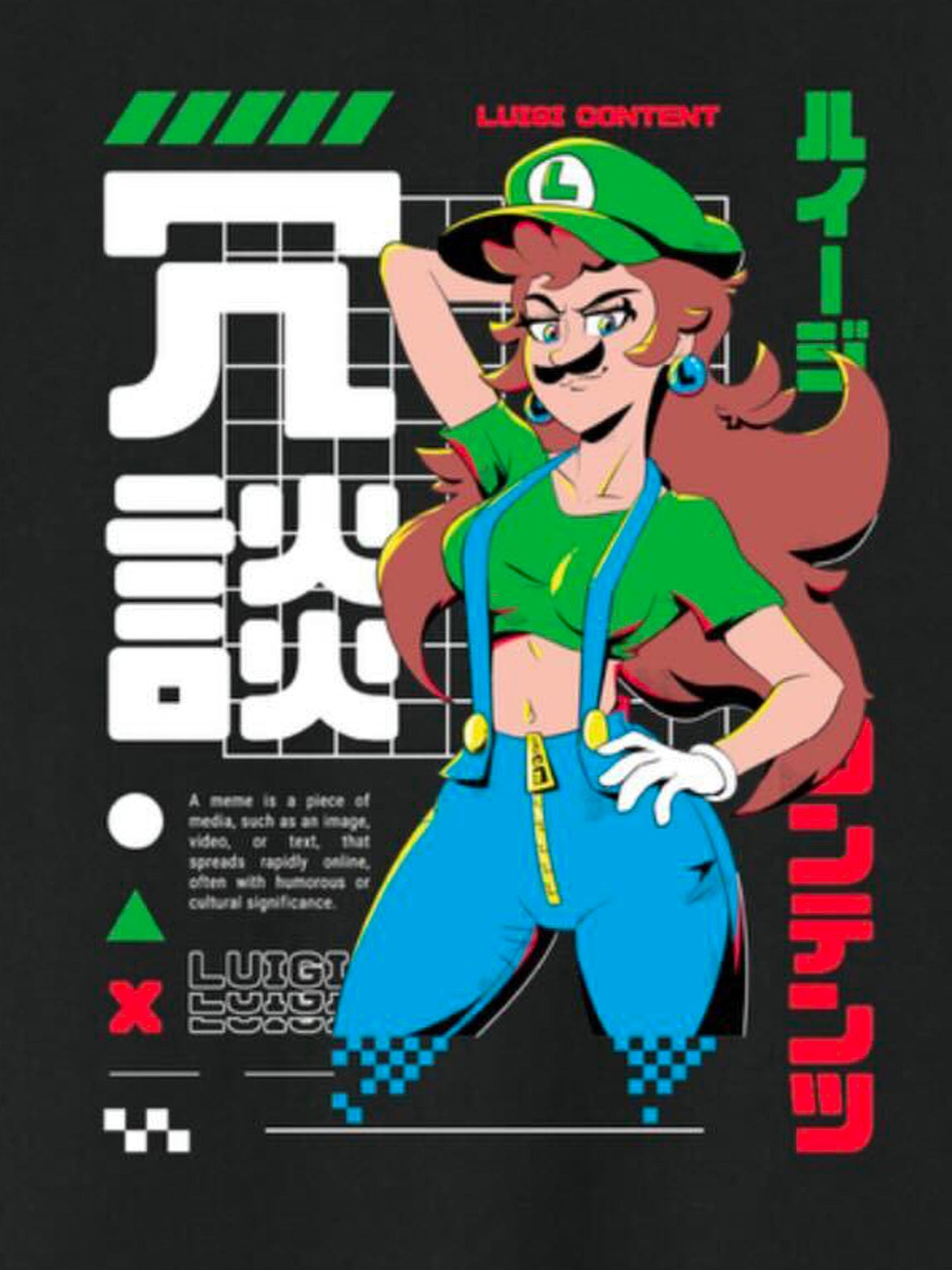 BeatEmUps Luigi Content Shirt
