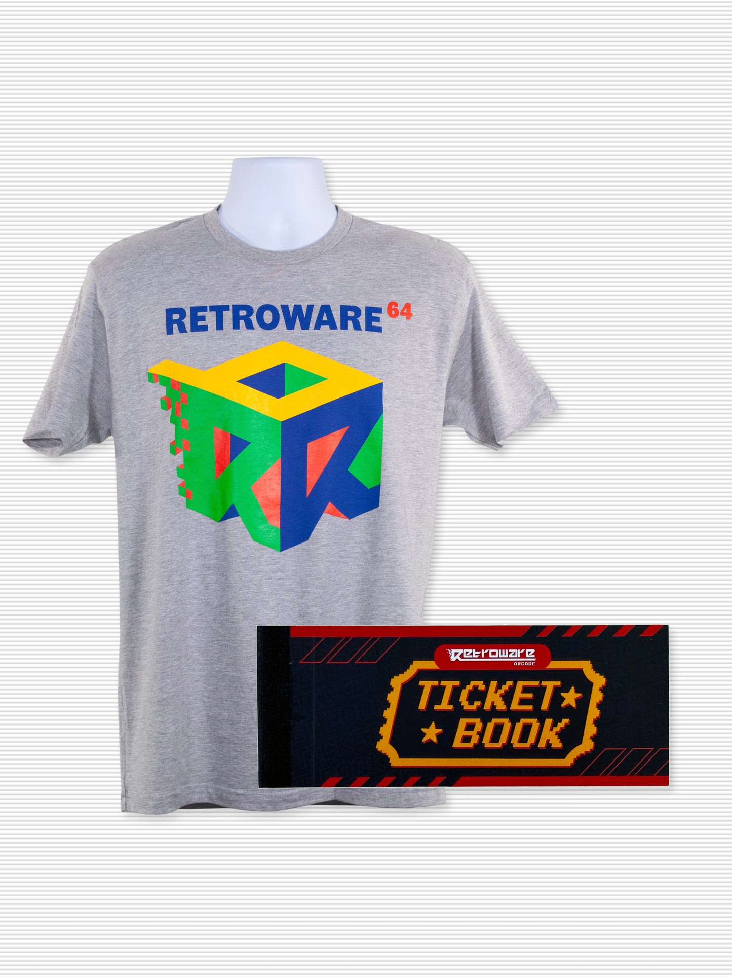 Retroware Arcade Fun Bundle (5 Discount Passes and T-Shirt)