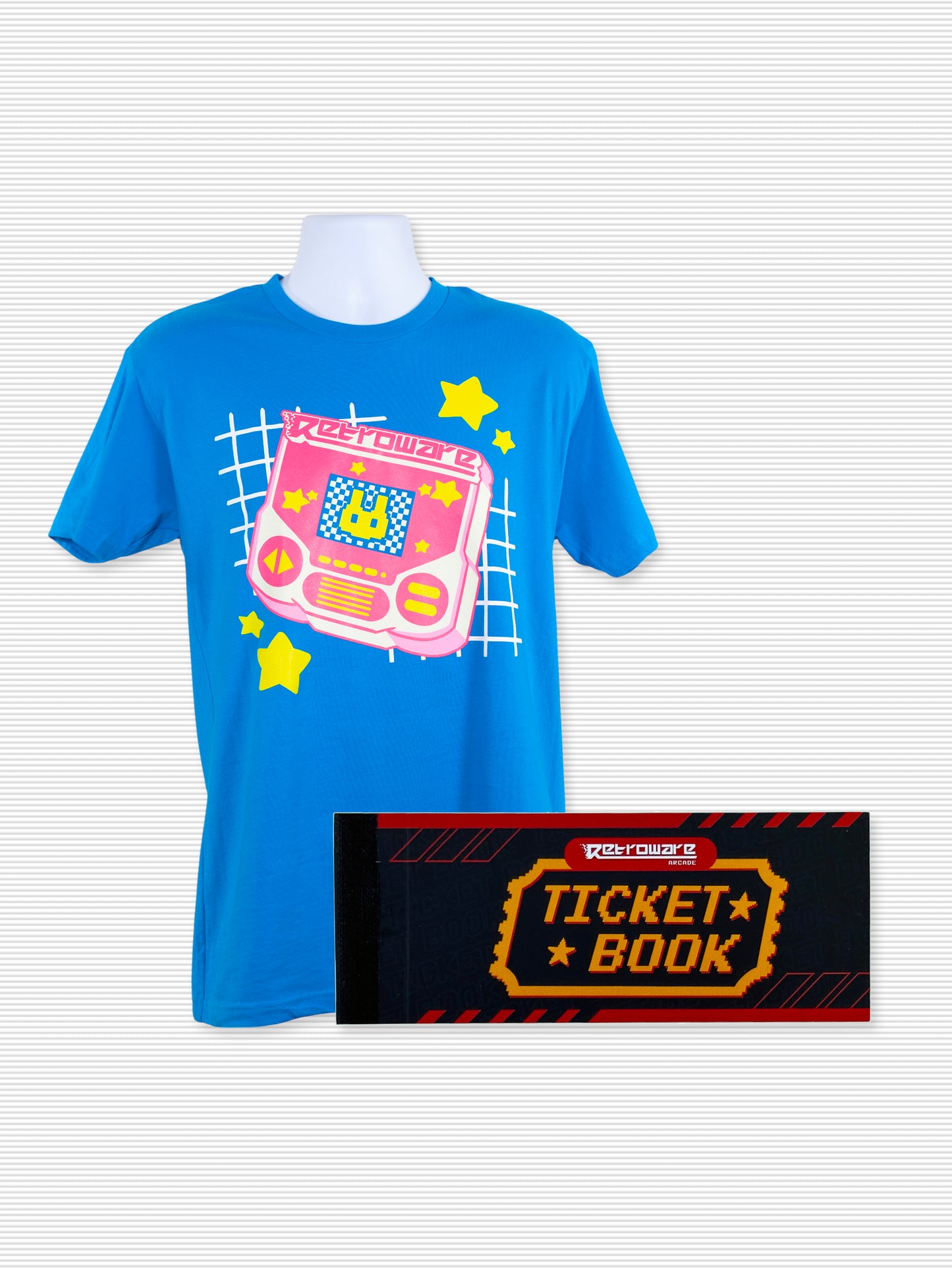 Retroware Arcade Fun Bundle (5 Discount Passes and T-Shirt)