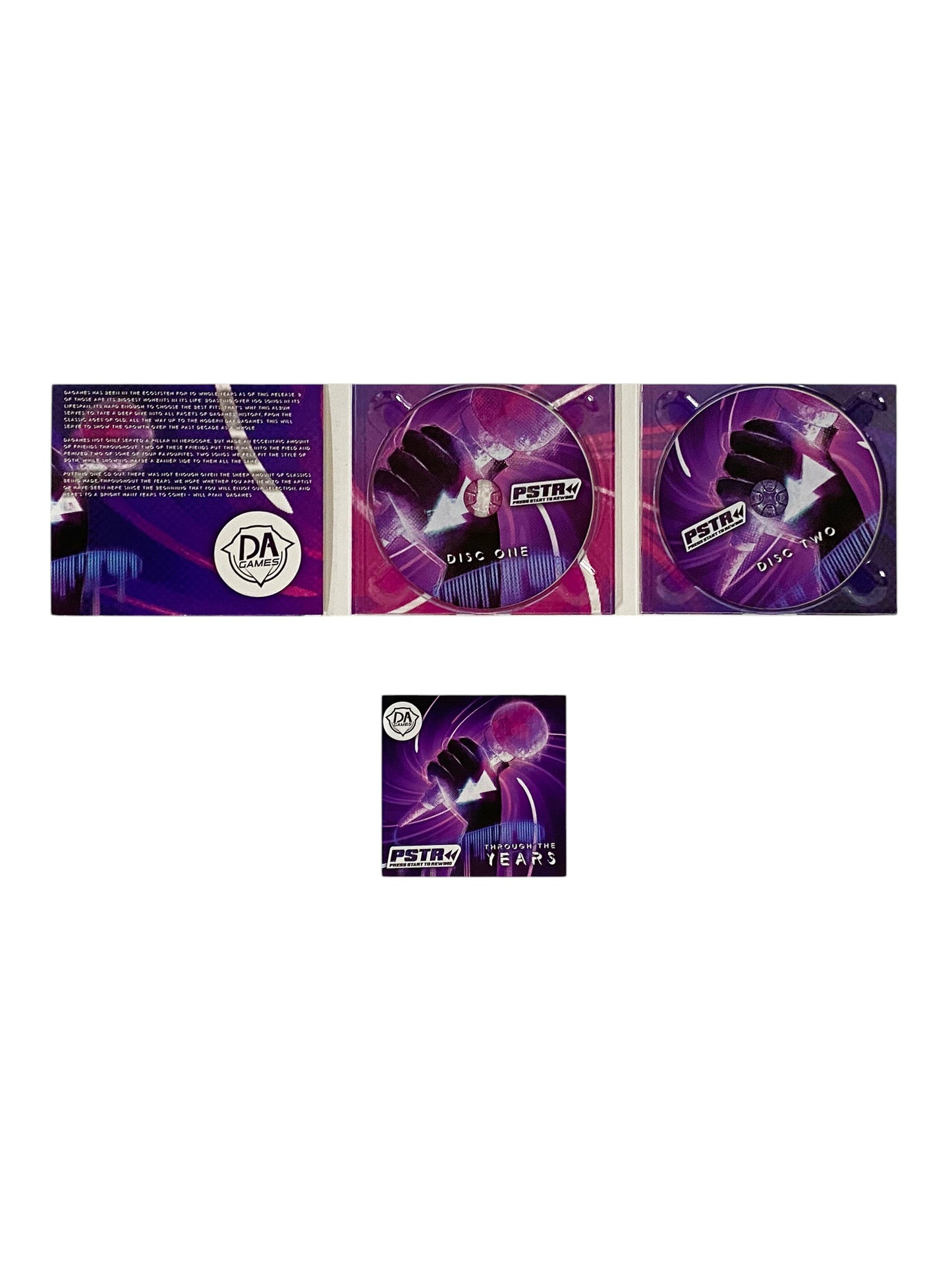 DAGames - PSTR (Press Start To Rewind) CD