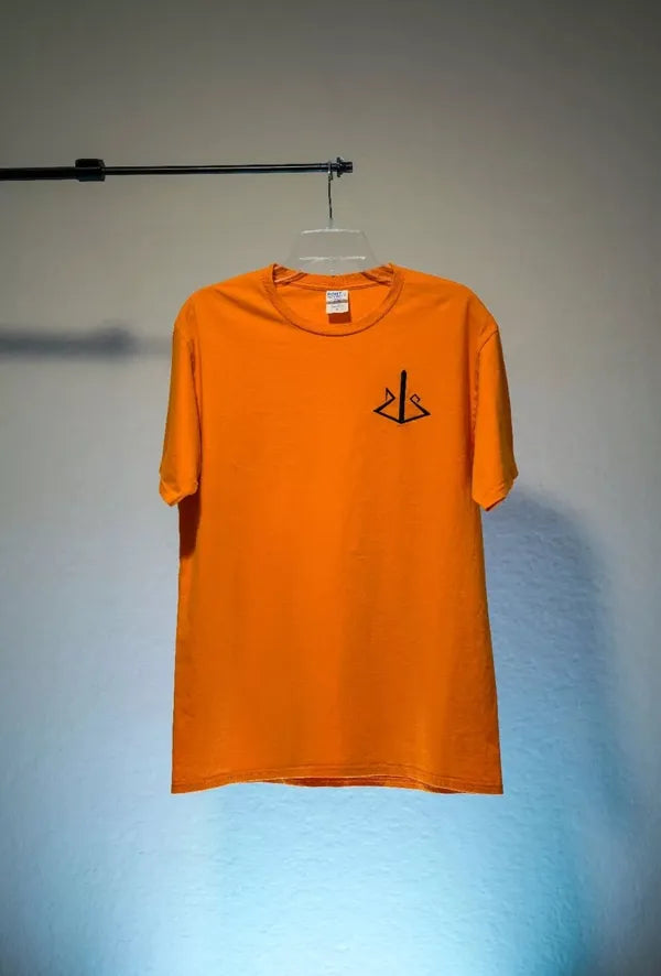 dj-Jo Orange Embroidered "Classic" T-Shirt