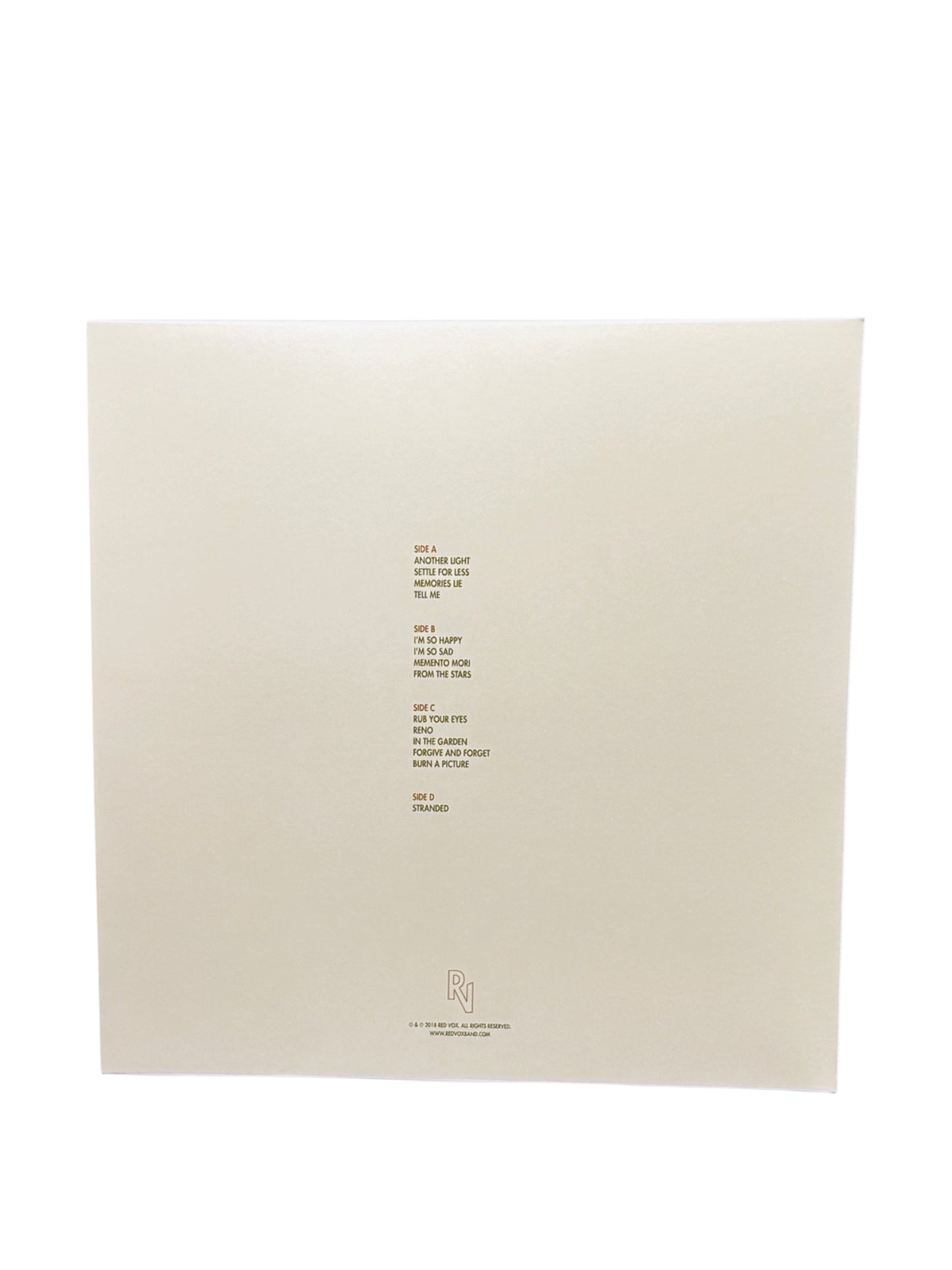Red Vox - Another Light Vinyl