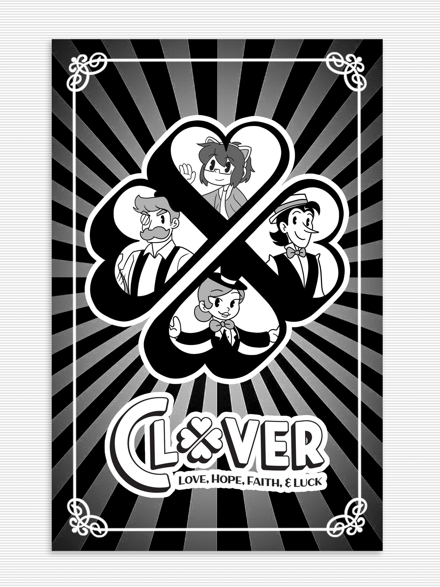 OR3O Clover Poster (11x17)