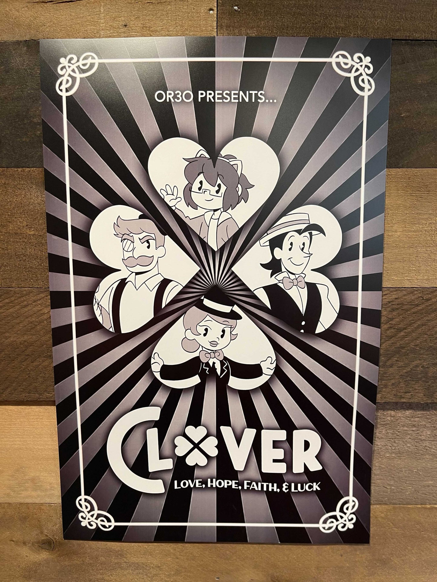 OR3O Clover Poster (11x17)