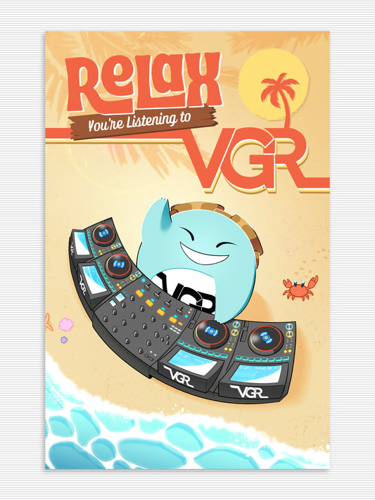 VGR Relax Poster (17x11)